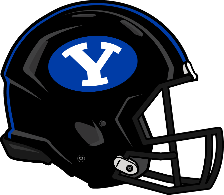 Brigham Young Cougars 2016 Helmet Logo DIY iron on transfer (heat transfer)